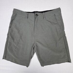 Billabong A/DIV Surftrek Hybrid Shorts Mens 33 Grey Stretch Quick Dry Polyester